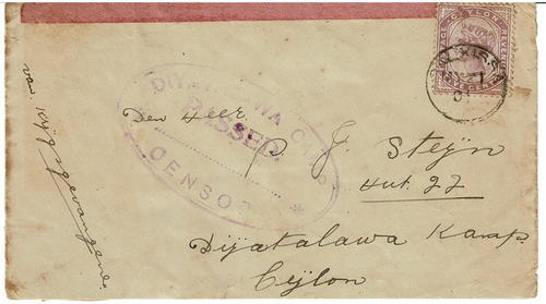Boer War- Ceylon